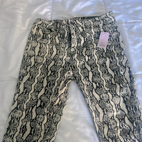 wild fable Denim - WILD FABLE Women’s 10 Snake Skin Print High Rise Skinny Jeans y2k